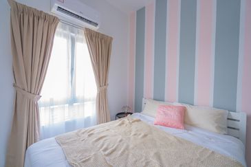 Saville Kajang Jalan Reko freehold 2rooms 2carparks airbnb nice design renovation