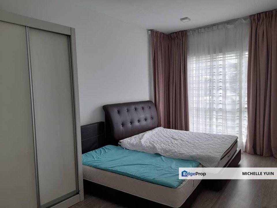 Le Yuan Residence Happy Garden Kuchai Lama Old Klang Road freehold 4r4b 2cp side fully furnished beach pool view, Kuala Lumpur, Kuchai Lama