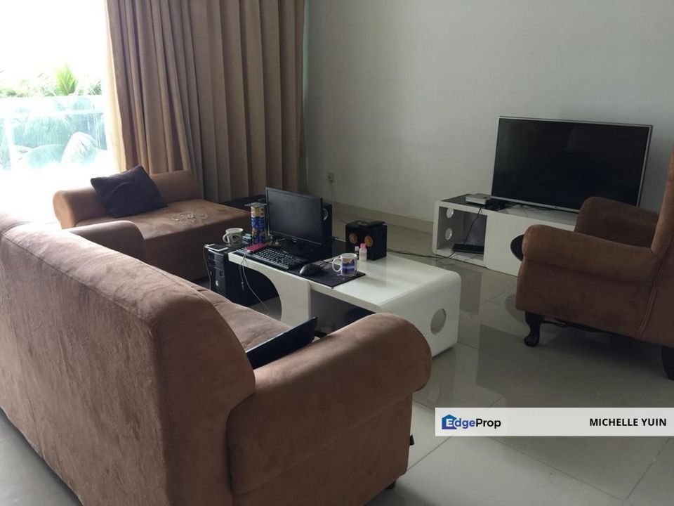 Le Yuan Residence Happy Garden Kuchai Lama Old Klang Road freehold 4r4b 2cp side fully furnished beach pool view, Kuala Lumpur, Kuchai Lama