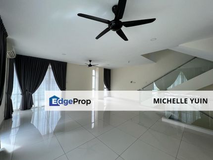 Saville The Park Bangsar South 3 storey villa corner Pantai Murni partial furnished Hillpark vacant 1st Apr 2025 Bukit Gasing 4R5B Kerinchi guarded , Kuala Lumpur, Bangsar South