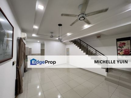 Senna Bandar Seri Coalfields double storey terrace landed house Sungai Buloh endlot 5R4B extra land Serai Wangi freehold guarded BSC Central Park, Selangor, Sungai Buloh
