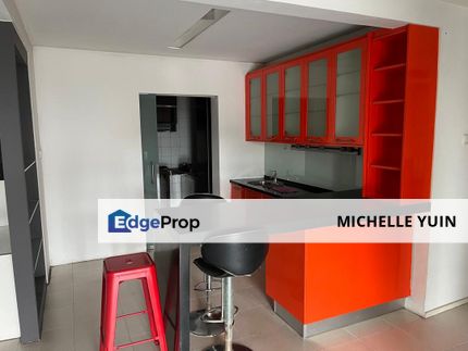 Casa Indah 2 partial furnished Persiaran Tropicana 2R2B 1cp MRT Surian low floor Sunway Giza facing bungalow houses Kota Damansara unblocked view , Selangor, Tropicana