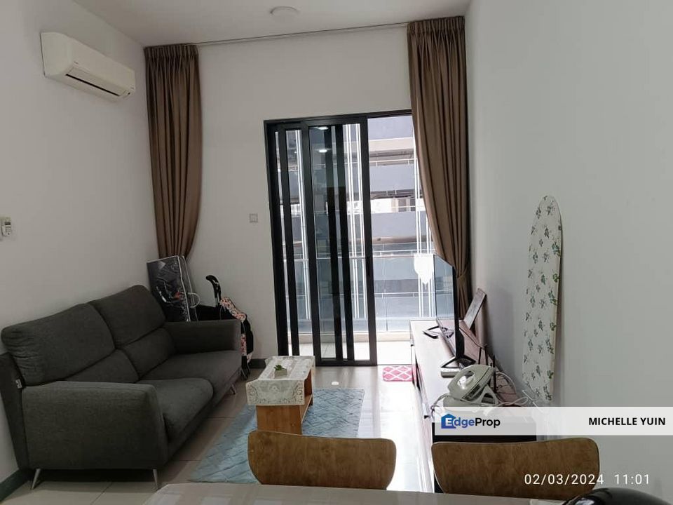 South View 2R2B 1cp Bangsar South fully furnished Pantai Dalam vacant May 2025 Hillpark facing pool Kerinchi low floor Universiti near LRT, Kuala Lumpur, Pantai