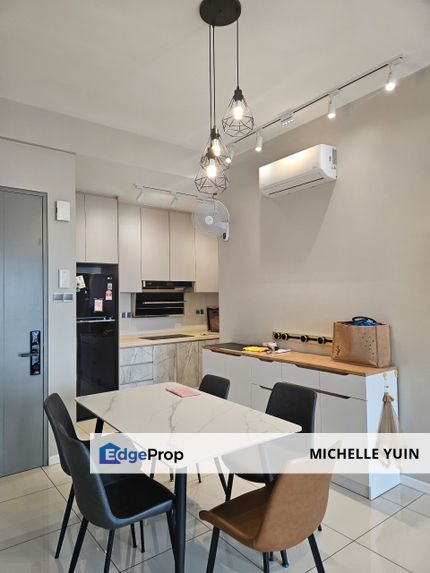 The Era Duta North condominium Segambut fully furnished Kiara 3R2B Putramas high floor Dutamas corner lot KL Metropolis ready now, Kuala Lumpur, Segambut