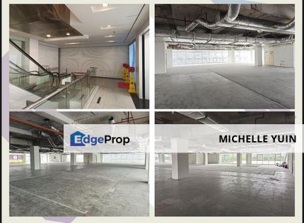 MRT Mutiara Damansara Shop office commercial space PJU 7 with lift The Curve centralised aircond IKEA ready now Lotus music academy TTDI Surian, Selangor, Mutiara Damansara