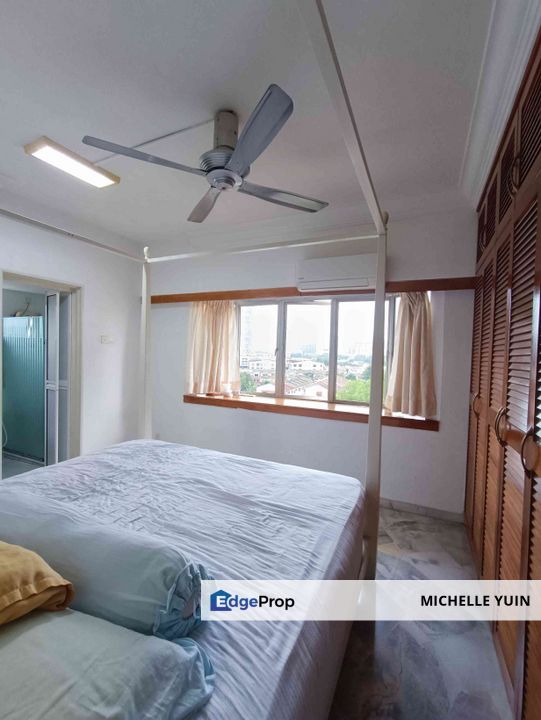 Pangsapuri Seri Gembira Jalan Ipoh freehold MRT Kentonmen 4R3B 1cp Bamboo Hills tenanted now Batu facing North partial furnished Segambut mid floor , Kuala Lumpur, Jalan Ipoh