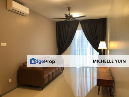 United Point Residence Segambut fully furnished North Kiara 2+1rooms 2carpark Sri Sinar Block C directly connected to mall downstairs Kepong Menjalara, Kuala Lumpur, Segambut