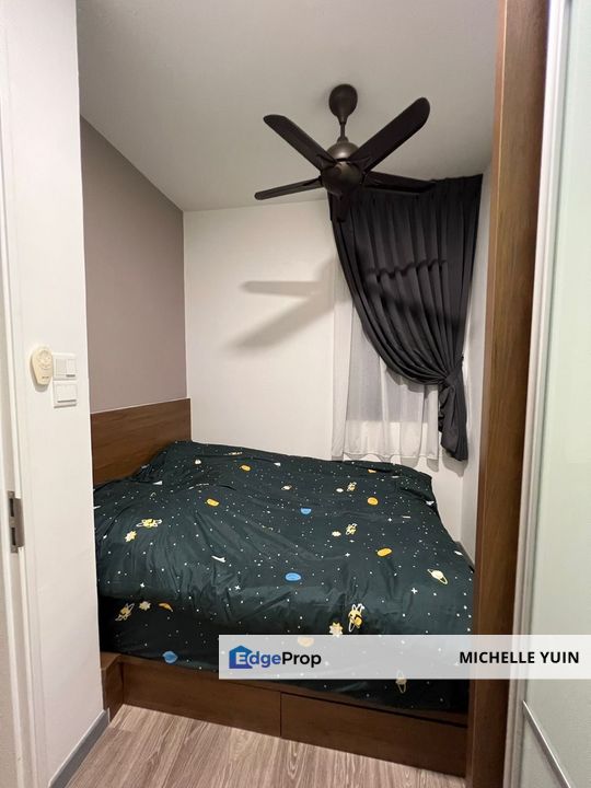 United Point Residence Segambut fully furnished North Kiara 2+1rooms 2carpark Sri Sinar Block C directly connected to mall downstairs Kepong Menjalara, Kuala Lumpur, Segambut