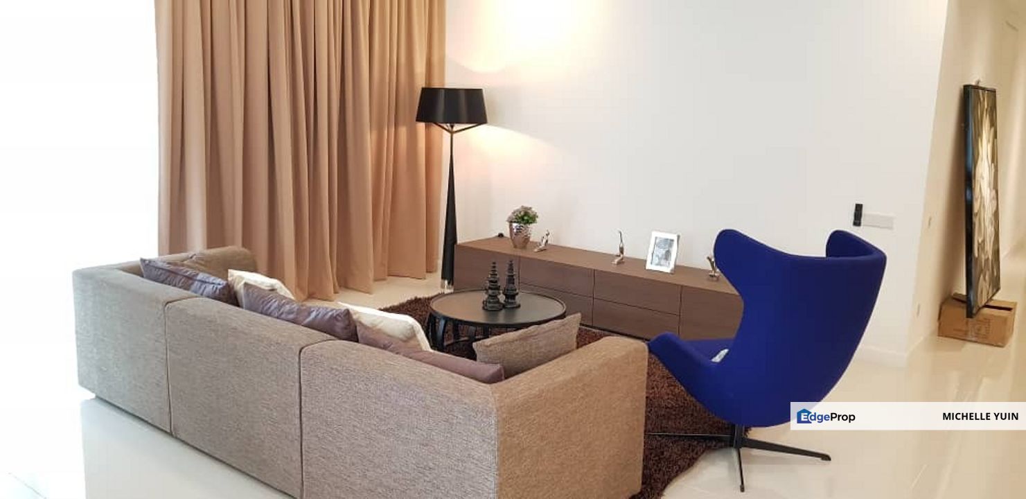 Residensi 22 Mont Kiara fully furnished Hartamas 3+1rooms Dutamas 3+1baths KL Metropolis 2carpark Jln Duta ready now Segambut North id design Changkat, Kuala Lumpur, Mont Kiara