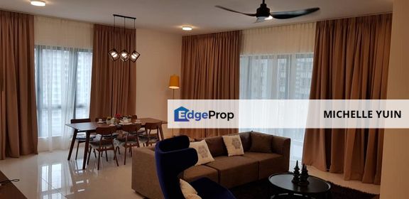 Residensi 22 Mont Kiara fully furnished Hartamas 3+1rooms Dutamas 3+1baths KL Metropolis 2carpark Jln Duta ready now Segambut North id design Changkat, Kuala Lumpur, Mont Kiara
