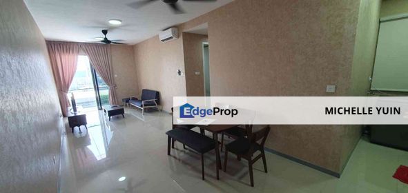 United Point Residence Segambut fully furnished North Kiara freehold Dutamas 2+1room Kepong Menjalara 2baths Hartamas 1carpark Sri Sinar mall Bintang , Kuala Lumpur, Segambut