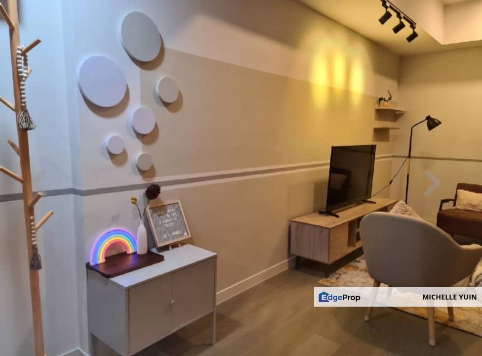 The Ooak condominium Kiara 163 fully furnished Mont Kiara 1R1B KL Metropolis 1cp Sri Hartamas ready 1st July 2025 Dutamas high floor Segambut convenie, Kuala Lumpur, Mont Kiara