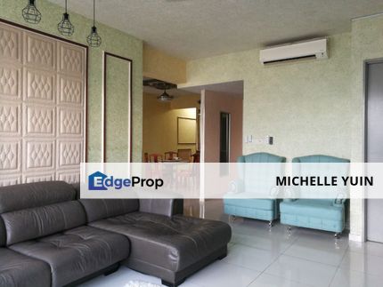 Infiniti 3 Residences Seri Wangsa Maju fully furnished LRT Sri Rampai 3+1Room Section 10 4Baths 2carparks Setapak ready now spacious facing main road, Kuala Lumpur, Wangsa Maju