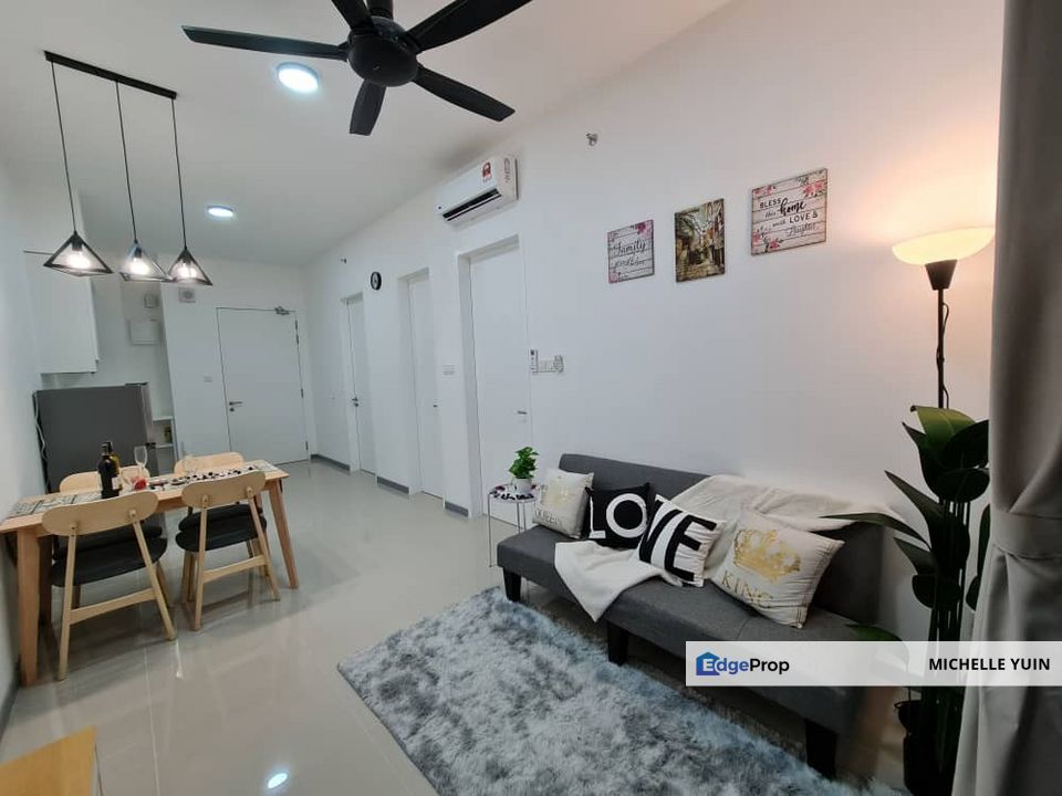 South Link Lifestyle Apartment Bangsar South fully furnished 2rooms 1bath Pantai Dalam Kerinchi Kiri 1carpark facing city view KL Gateway Baharu, Kuala Lumpur, Bangsar South