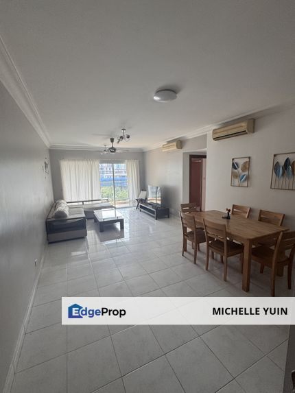 Kiara Designer Suites fully furnished Mont Kiara with balcony KL Metropolis 3R2B North Kiara 1cp Segambut Dalam middle floor Sri Hartamas low density , Kuala Lumpur, Mont Kiara