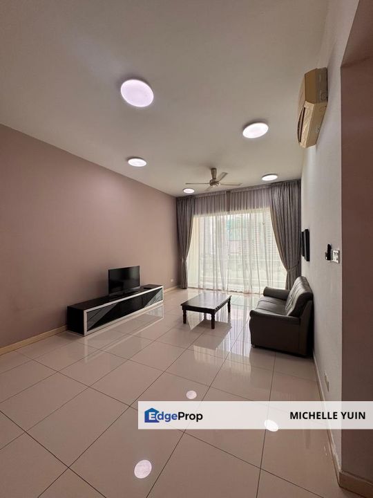 The Park Residences Bangsar South fully furnished Kerinchi Kiri 3R2B KL Gateway 2cp Universiti balcony facing KL city view Pantai Baharu ready now , Kuala Lumpur, Bangsar South