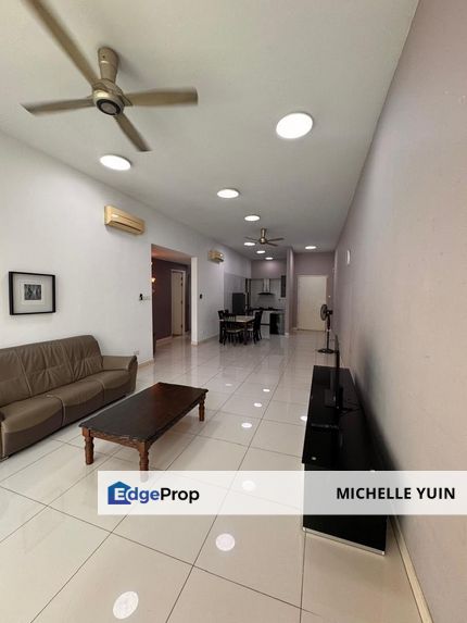 The Park Residences Bangsar South fully furnished Kerinchi Kiri 3R2B KL Gateway 2cp Universiti balcony facing KL city view Pantai Baharu ready now , Kuala Lumpur, Bangsar South