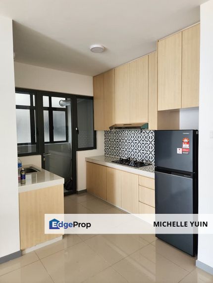 United Point Residence partial furnished North Kiara Block C direct access to mall Segambut 2cp Sri Sinar 3R2B Bintang Hill city view Kepong Menjalara, Kuala Lumpur, Segambut