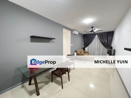 United Point Residence Segambut freehold North Kiara 3R2B 2carpark side Sri Sinar excellent furniture Bintang Hill city view Kepong Menjalara many uni, Kuala Lumpur, Segambut