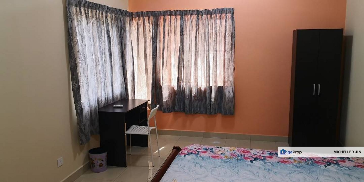 Pelangi Utama condominium partial furnished Petaling Jaya walk to MRT Bandar Utama 3R2B TTDI 1cp Kayu Ara low floor Tropicana Indah few units One Aven, Selangor, Bandar Utama