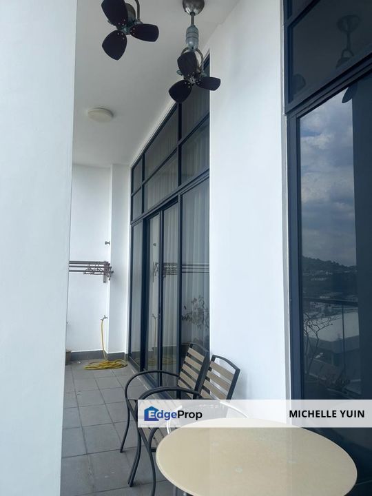 Dua Menjalara condominium fully furnished Kepong Baru 4rooms 5baths North Kiara 3carparks Segambut vacant now Metropolitan low density Sri Sinar , Kuala Lumpur, Bandar Menjalara