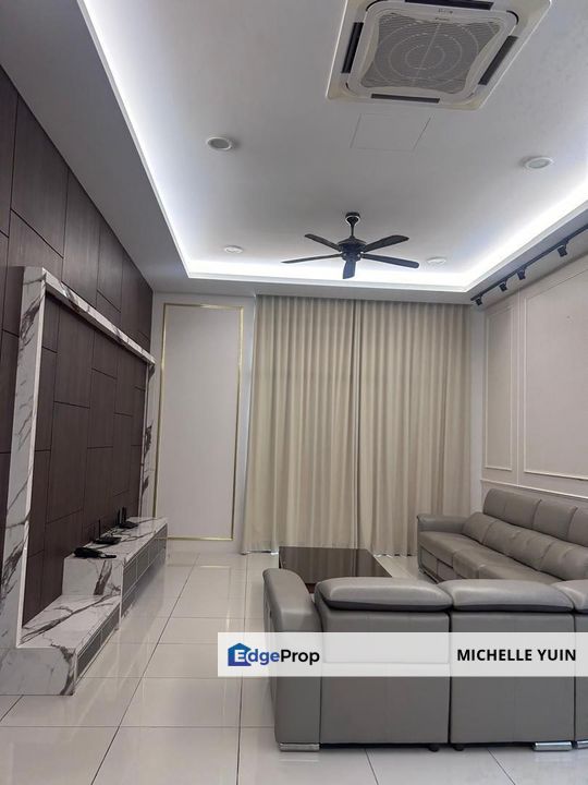 Dua Menjalara condominium fully furnished Kepong Baru 4rooms 5baths North Kiara 3carparks Segambut vacant now Metropolitan low density Sri Sinar , Kuala Lumpur, Bandar Menjalara