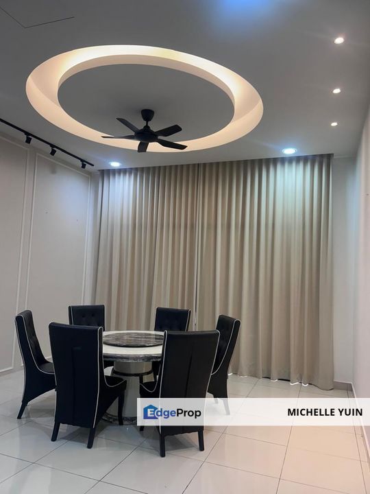 Dua Menjalara condominium fully furnished Kepong Baru 4rooms 5baths North Kiara 3carparks Segambut vacant now Metropolitan low density Sri Sinar , Kuala Lumpur, Bandar Menjalara