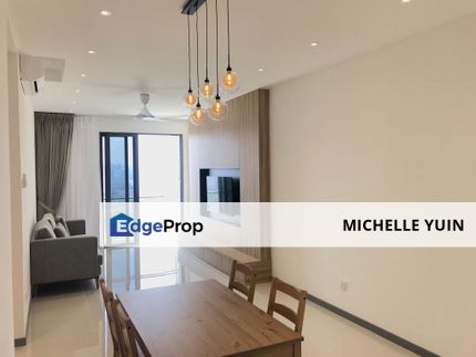 United Point Residence fully furnished North Kiara 2+1room 2bath Sri Sinar 2carparks side Bintang Block C Segambut Dalam directly connected to mall , Kuala Lumpur, Segambut