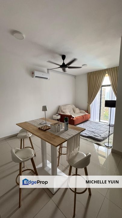 Henna Residence The Quartz WM almost fully furnish Wangsa Maju without washer tv water filter Setapak 2R2B 1cp Sri Rampai actual unit pic Setiawangsa, Kuala Lumpur, Wangsa Maju