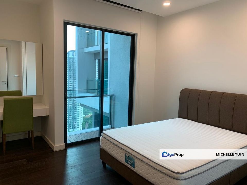 One Central Park fully furnished Desa Park City 2+1room Mont Kiara 2+1bath Desa Sri Hartamas 2carpark Dutamas ready now Arkadia actual pic  Waterfront, Kuala Lumpur, Desa Parkcity