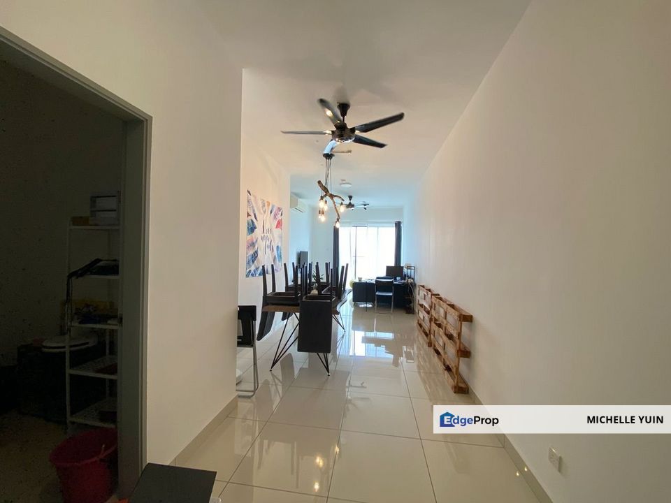 Legend Heights condominium Taman Sri Segambut fully furnished Kepong Jinjang 4rooms Sinar 2bath Bintang 2carparks ready now actual unit photo spacious, Kuala Lumpur, Segambut