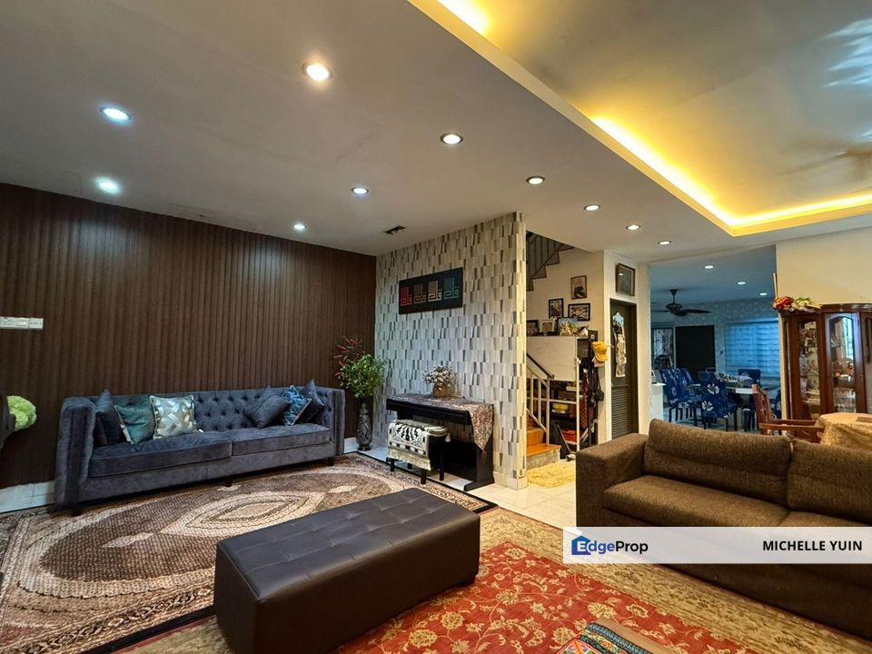 Taman Aman Perdana Semi Detached double storey house Kapar Klang freehold Bukit Raja 4R3B Mayang renovated Haji Abdul Manan intermediate Indah gated g, Selangor, Klang