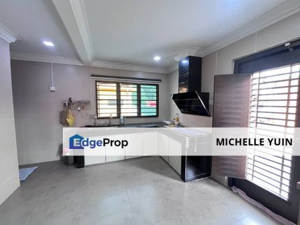 Taman Kepong double storey terrace MRT Sri Damansara Timur landed house Garden Development end lot Bukit Maluri 4R3B Ehsan extended Burung freehold, Kuala Lumpur, Kepong