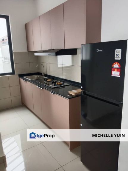 LSH 33 Laman Seri Harmoni partial furnished Sentul 3R2B 1cp Pelangi new unit Batu Muda Tambahan high floor Titiwangsa actual unit photo Bullion Mewah , Kuala Lumpur, Sentul