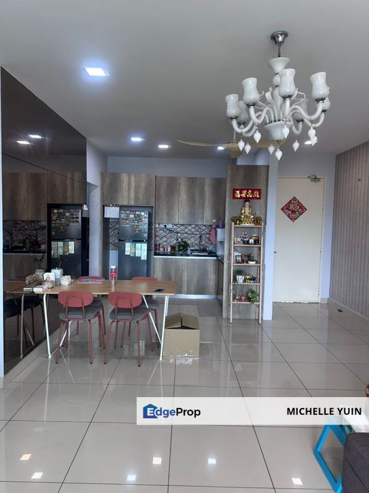 Bayu Sentul condominium partial furnished Taman Dato Senu 4rooms 3baths Bahagia 2carparks Setapak spacious Titiwangsa min 2years Timur Barat, Kuala Lumpur, Sentul