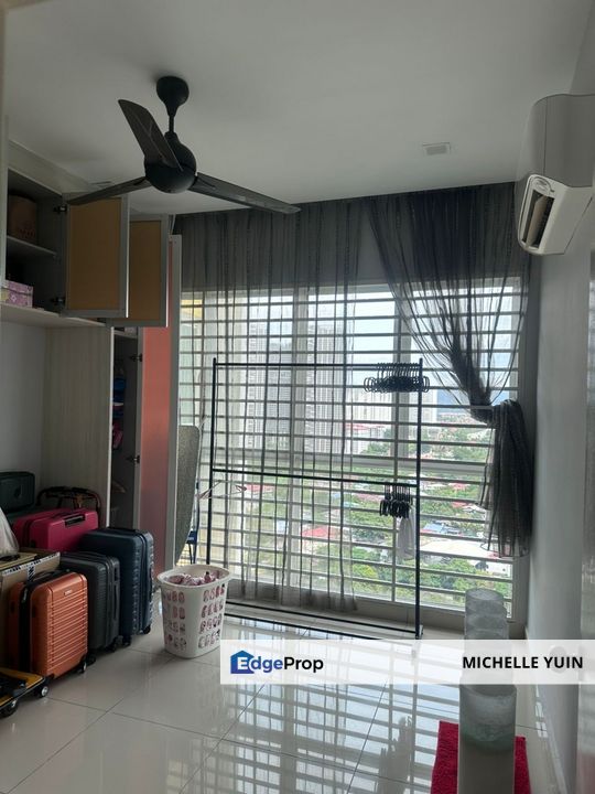 Bayu Sentul condominium partial furnished Taman Dato Senu 4rooms 3baths Bahagia 2carparks Setapak spacious Titiwangsa min 2years Timur Barat, Kuala Lumpur, Sentul