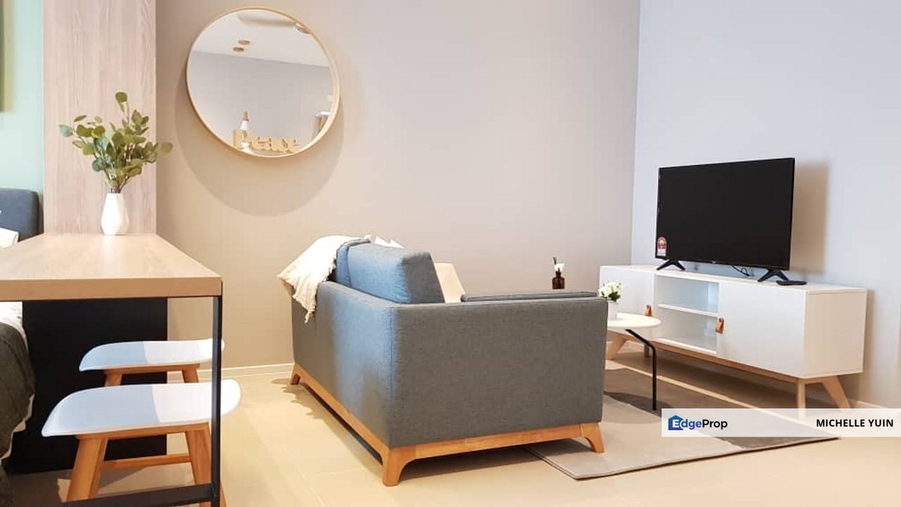 Arcoris Residences SOHO fully furnish Mont Kiara 1carpark Sunway 163 mall ready Dec 2025 Desa Sri Hartamas id design Duta actual pic Pelangi Segambut, Kuala Lumpur, Mont Kiara