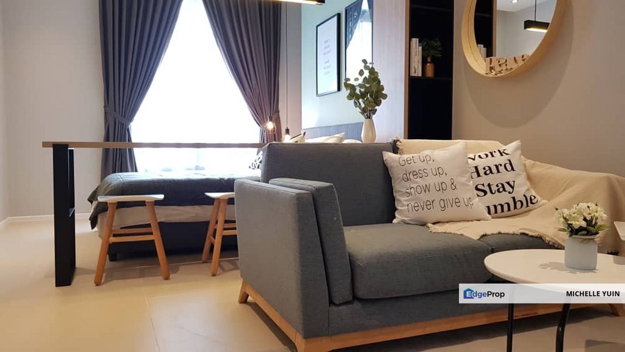 Arcoris Residences SOHO fully furnish Mont Kiara 1carpark Sunway 163 mall ready Dec 2025 Desa Sri Hartamas id design Duta actual pic Pelangi Segambut, Kuala Lumpur, Mont Kiara