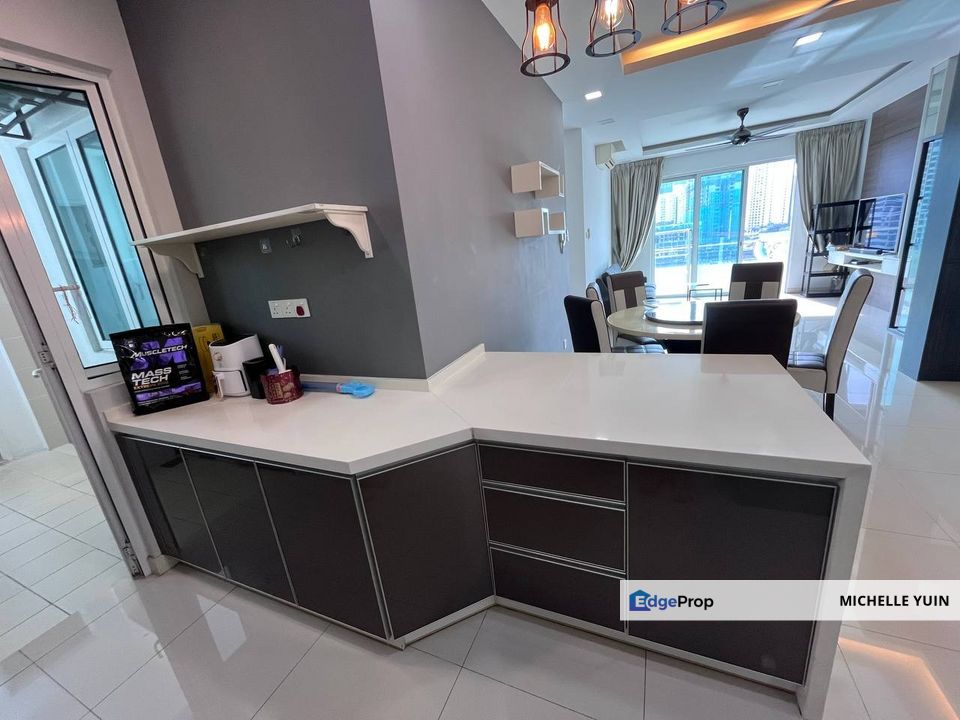 Scenaria condo North Kiara corner lot Segambut Dalam 3+1rooms 2baths Desa Sri Hartamas 2carparks Mont Kiara ready now Pelangi facing east Park city , Kuala Lumpur, Segambut