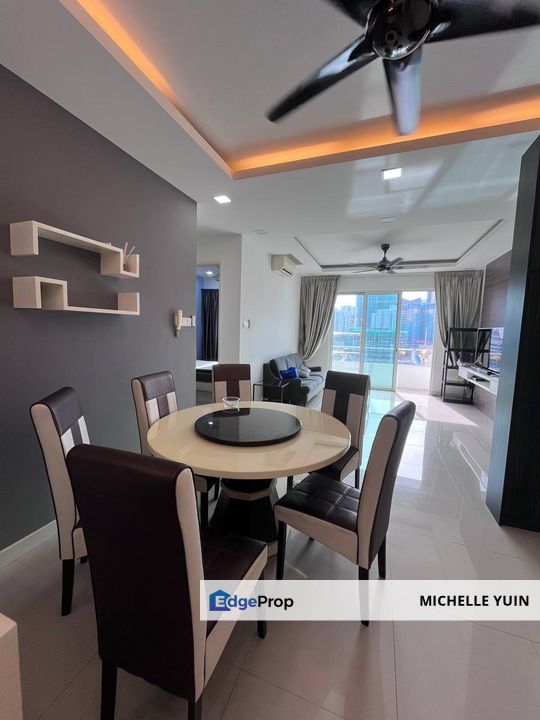 Scenaria condo North Kiara corner lot Segambut Dalam 3+1rooms 2baths Desa Sri Hartamas 2carparks Mont Kiara ready now Pelangi facing east Park city , Kuala Lumpur, Segambut