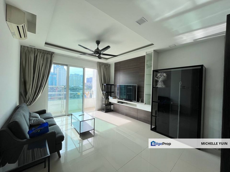 Scenaria condo North Kiara corner lot Segambut Dalam 3+1rooms 2baths Desa Sri Hartamas 2carparks Mont Kiara ready now Pelangi facing east Park city , Kuala Lumpur, Segambut