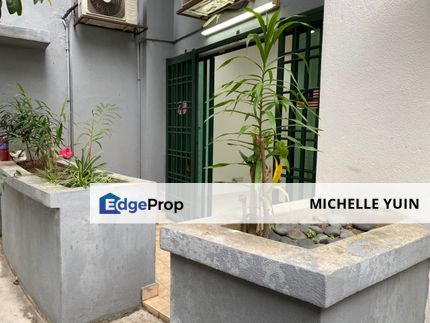 Changkat View condo Jalan Dutamas partial furnished Desa Sri Hartamas ground floor like landed house North Kiara ready now Segambut small garden Mont , Kuala Lumpur, Dutamas