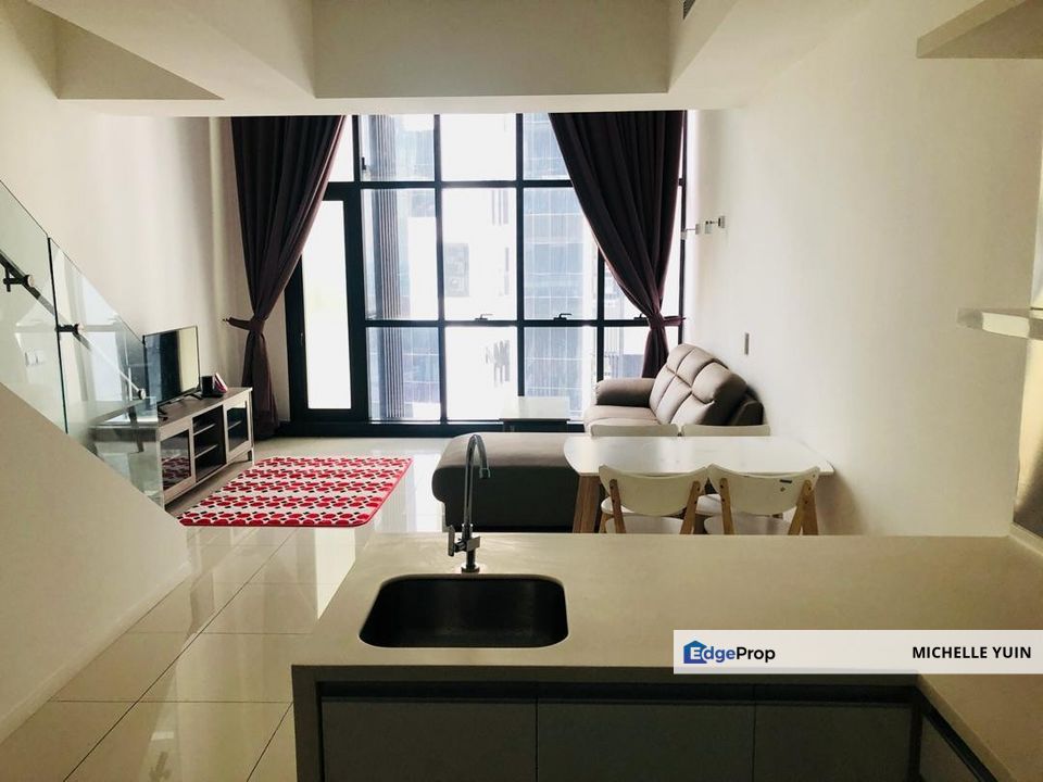 M City condo Jalan Ampang fully furnished KLCC duplex Kampung Berembang 1R2B Kiri Off 1carpark Dato Keramat ready now Hilir UKAY Heights, Kuala Lumpur, Ampang