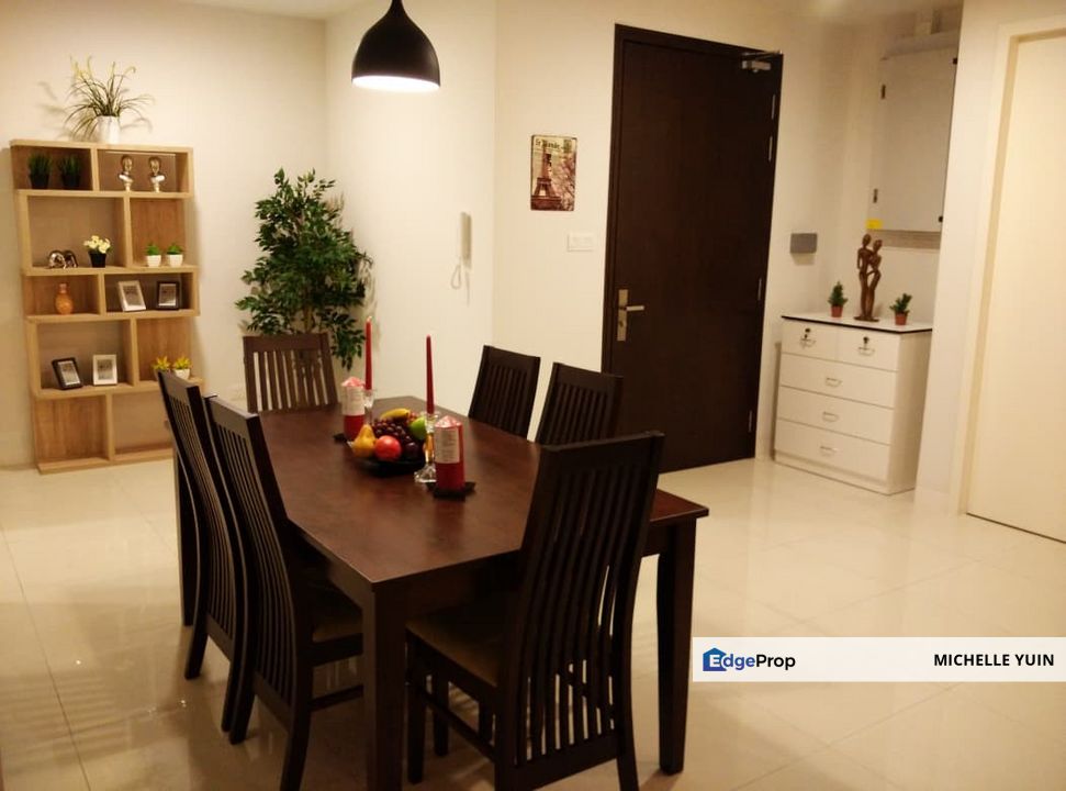 Verdana condominium North Kiara fully furnished Dutamas 3R3B Segambut 2carparks Mont Kiara ready now KL Metropolis low density Duta international scho, Kuala Lumpur, Dutamas