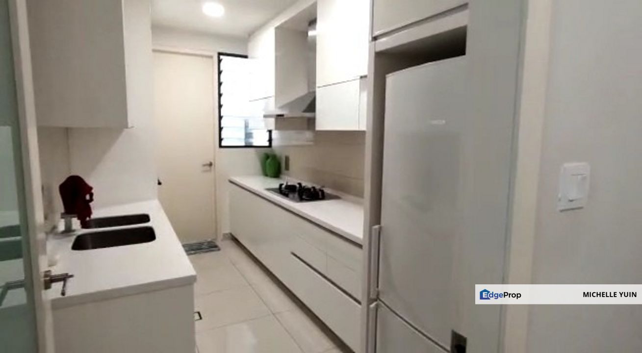 Verdana condominium North Kiara fully furnished Dutamas 3R3B Segambut 2carparks Mont Kiara ready now KL Metropolis low density Duta international scho, Kuala Lumpur, Dutamas