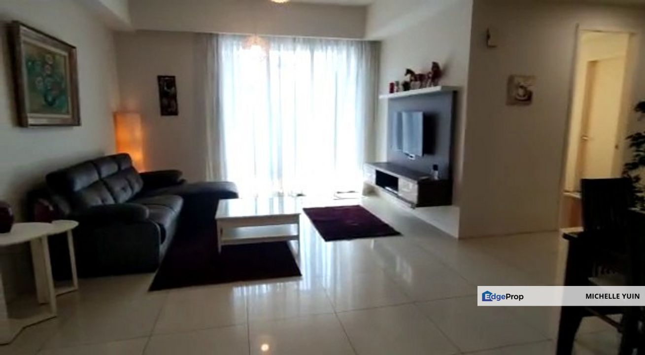 Verdana condominium North Kiara fully furnished Dutamas 3R3B Segambut 2carparks Mont Kiara ready now KL Metropolis low density Duta international scho, Kuala Lumpur, Dutamas