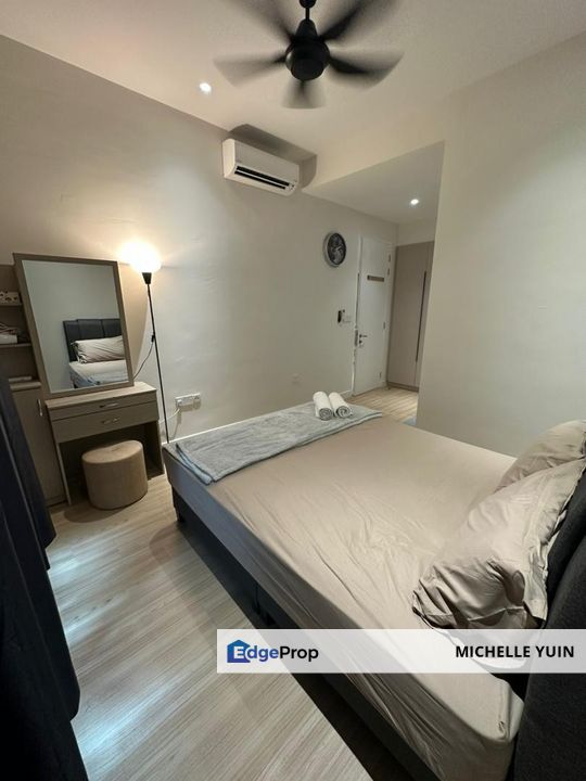 Unio Residence Jalan Kepong fully furnished Jinjang 2R2B Laman Rimbunan 2carparks Utara Selatan ready now Baru Antoi actual pictures few units, Kuala Lumpur, Kepong