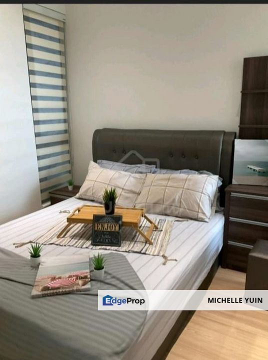 Unio Residence fully furnished Jalan Kepong 2R2B 1cp Jinjang ready now Utara Selatan luxury facilities Laman Rimbunan few units Metro Perdana actual p, Kuala Lumpur, Kepong