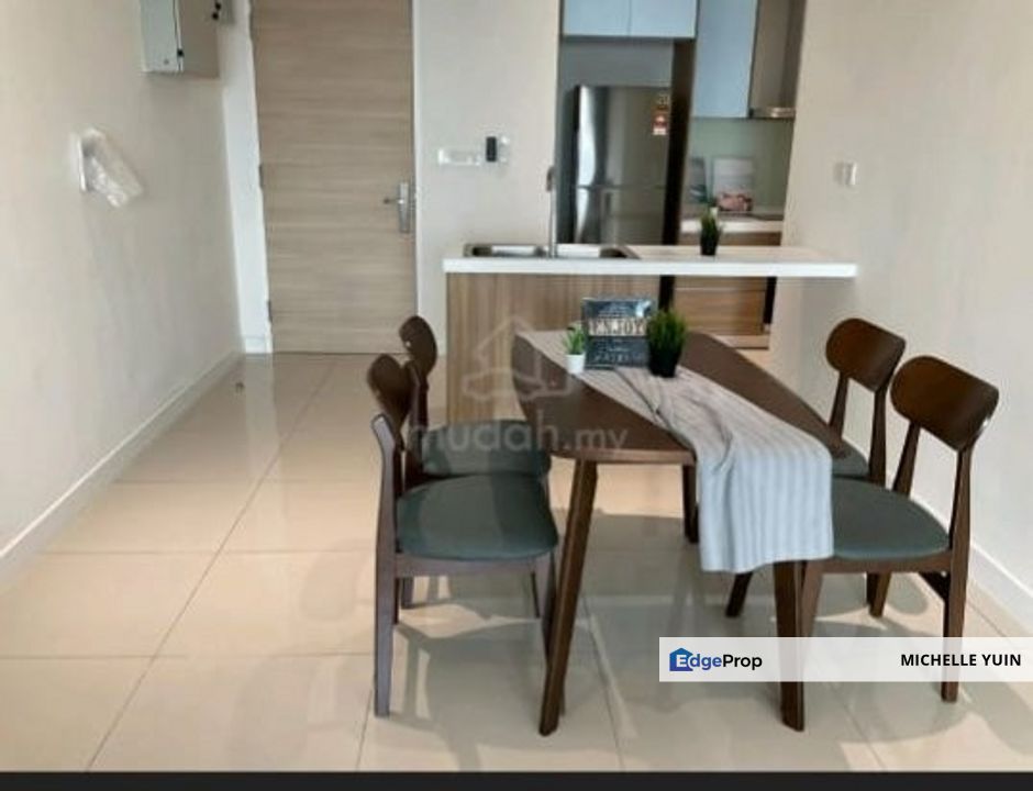 Unio Residence fully furnished Jalan Kepong 2R2B 1cp Jinjang ready now Utara Selatan luxury facilities Laman Rimbunan few units Metro Perdana actual p, Kuala Lumpur, Kepong