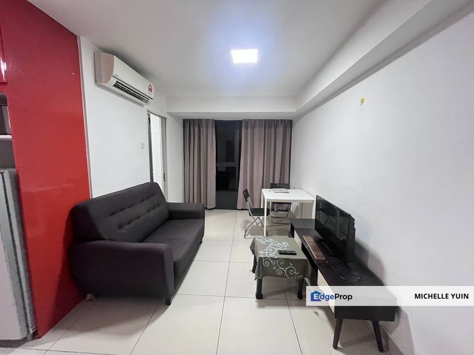 Halo Sunday almost fully furnished Empire City studio PJU connected to Hextar World mall ready now Damansara Perdana private bathroom Neo Ritze invest, Selangor, Damansara Perdana
